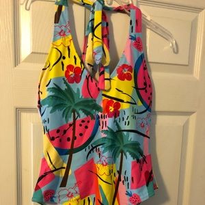 Hawaiian Paradise Swimsuit   Size XL
